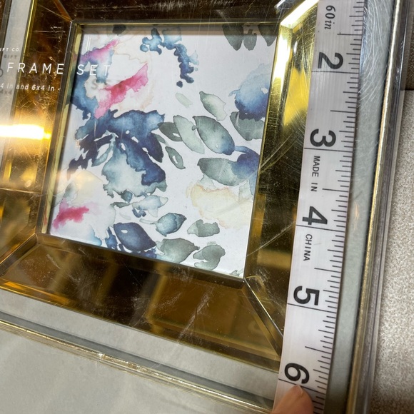 NWT 2 bundle gold mirror picture frames - Picture 3 of 5